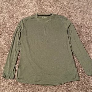 2XL Hunter Green Under Armour Heat Gear Long Sleeve Shirt